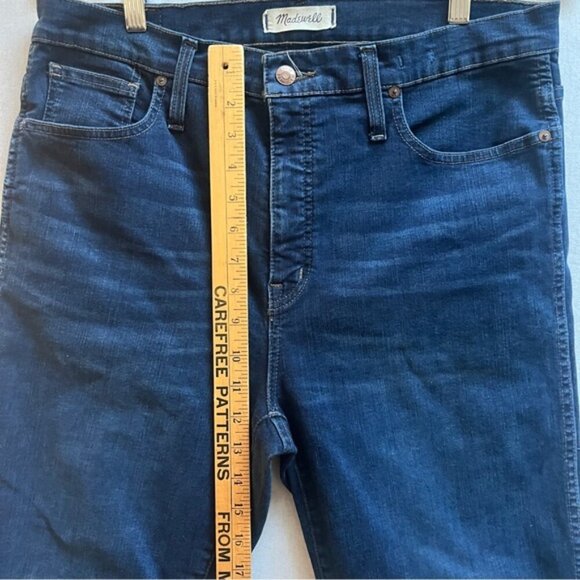 Madewell high-rise skinny slim denim jeans Sz 34 - Picture 13 of 14